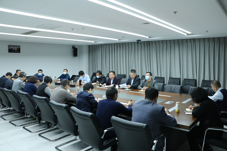 山東出版實(shí)業(yè)公司召開(kāi)2021年度黨的建設(shè)暨意識(shí)形態(tài)工作專(zhuān)題會(huì)議